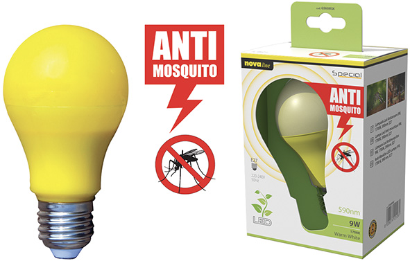 LAMPADE NOVA LED GOCCIA E27 ANTI-MOSQUITO         