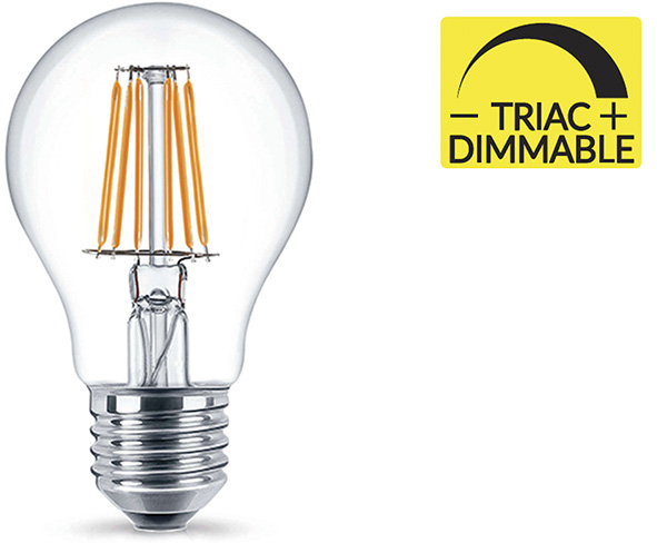 LAMPADE NOVA WIRELED GOCCIA CHIARA E27 DIMMERABILE