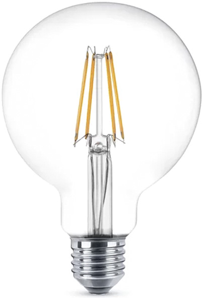 LAMPADE NOVA WIRELED GLOBO G95 CHIARA E27         