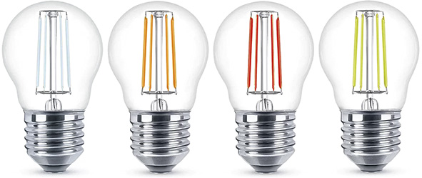 LAMPADE NOVA WIRELED SFERA LUCE COLORATA E27      