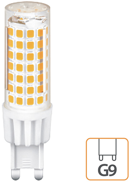 LAMPADE NOVA LED G9 220V CERAMICA 7W ALTA POTENZA 