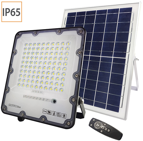 PROIETTORI NOVA LED BATTERIA PANNELLO SOLARE      