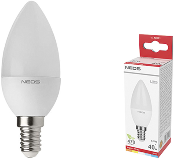 LAMPADE NEOS LED CLASSIC OLIVA E14                