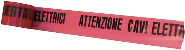 NASTRI SEGNALETICI DA INTERRO IN LDPE             