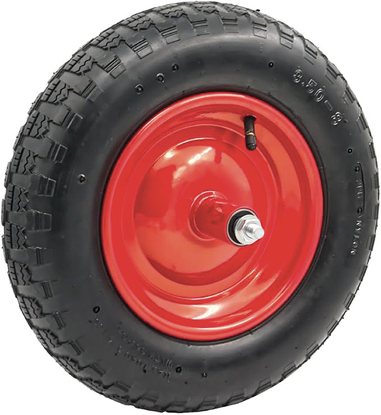 RUOTE CARRIOLE PNEUMATICHE ASSALE CM.21           