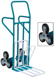 CARRELLI SEI RUOTE RAMBO PALA PER GRADINI         