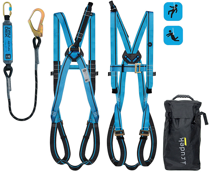 IMBRACATURA ANTICADUTA IRUDEK * KIT BORSA         