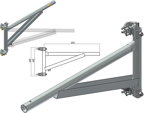 BANDIERA PER CARRUCOLE SICUREZZA CE               