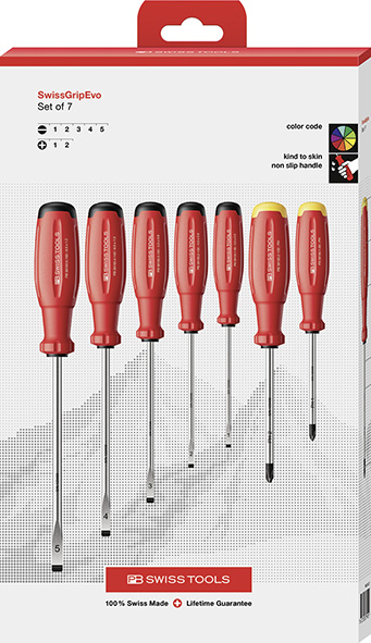 CACCIAVITI PB SWISSGRIP EVO ART.38250.CBB SER.7PZ 