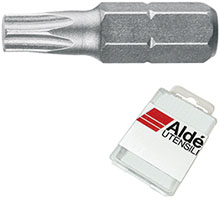 INSERTI ALDE' PER VITI TORX                       