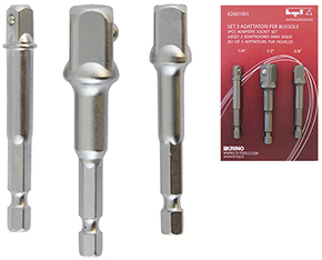 INSERTI PER BUSSOLE 1/4-3/8-1/2 LTI SERIE PZ.3    