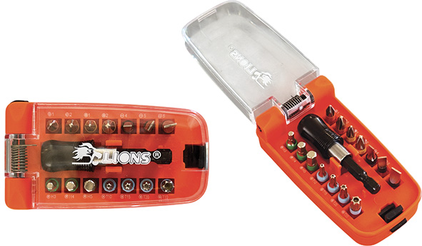 INSERTI LIONS 3204 SERIE PZ.15 C/PORTAINSERTI     