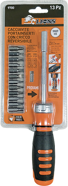 PORTAINSERTI A CRICCHETTO LIONS 9700 PZ.13        