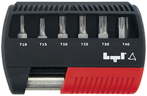 INSERTI LTI MYBIT ESSENTIAL SERIE PZ.7 TORX       