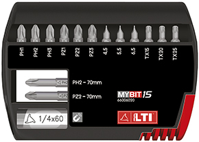 INSERTI LTI MYBIT ESSENTIAL SERIE PZ.15           