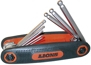 CHIAVI BRUGOLA ESAG. TASCABILI BP LIONS 4370 PZ.8 