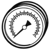 MANOMETRO DEL SERBATOIO FIAC                      