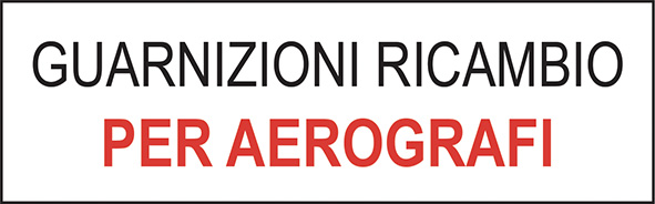 GUARNIZIONI ANI RICAMBIO PER AEROGRAFI            