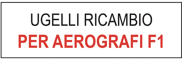 UGELLI RICAMBIO PER AEROGRAFI ANI F1              