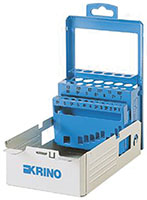 SCATOLA PER PUNTE ELICOIDALI VUOTA 25 FORI        