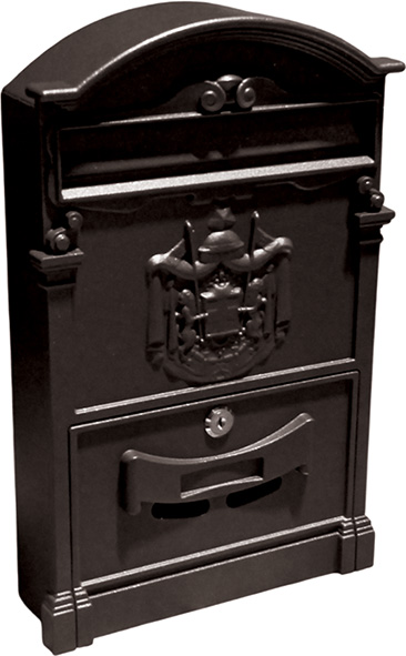 CASSETTE POSTALI REGIE POSTE BRONZO               