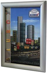 BACHECHE PORTA AVVISI ALLUMINIO 1 FOGLIO A4       