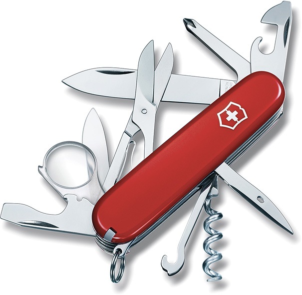 COLTELLI MULTIUSO VICTORINOX EXPLORER RED         