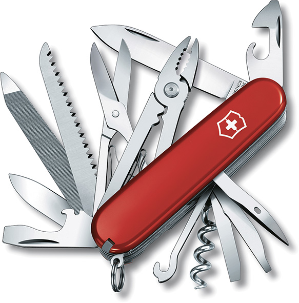 COLTELLI MULTIUSO VICTORINOX HANDYMAN RED         