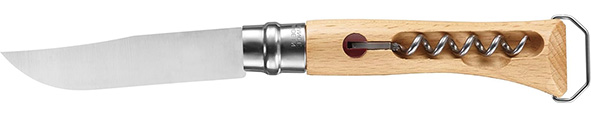COLTELLI OPINEL VIROBLOC LAMA INOX CAVATAPPI      