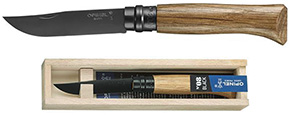COLTELLI OPINEL VIROBLOC BLACK EDITION QUERCIA    