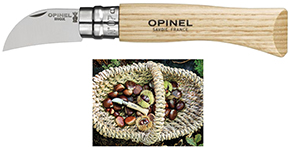 COLTELLI OPINEL LAMA INOX PER CASTAGNE            