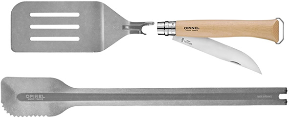 COLTELLI OPINEL SET BARBECUE PZ.3                 