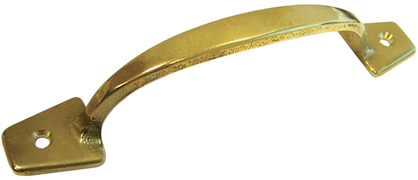 MANIGLIE PER MOBILI IN OTTONE LISCIE              