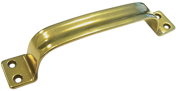 MANIGLIE PER MOBILI IN OTTONE SCANALATE           