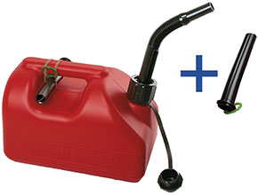 CANESTRI IN PLASTICA PER CARBURANTI               