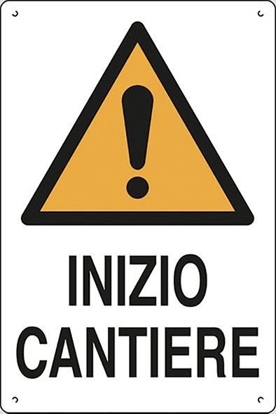 CARTELLI POLIONDA INIZIO CANTIERE                 