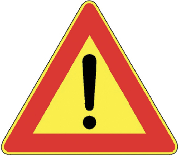 SEGNALI CANTIERE ALTRI PERICOLI FIG.388           