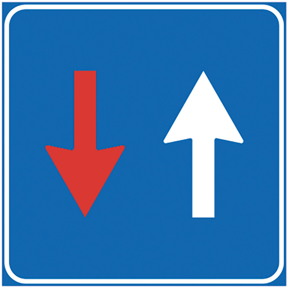 SEGNALI STRADALI DIRITTO PRECEDENZA S.U. FIG.45   