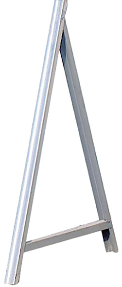 GAMBE ZINCATE PER BARRIERE CANTIERE               