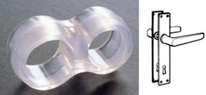 PARACOLPI ANTIURTO A 8 PER MANIGLIE               