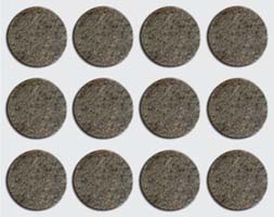 FELTRINI ADESIVI TONDI                            