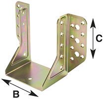 SUPPORTO PER TRAVI APERTO ALDEGHI ART.784         