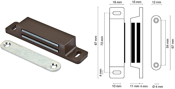 CRICCHETTI MAGNETICI PESANTI ART.0652             
