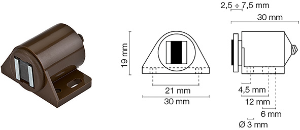 CRICCHETTI MAGNETICI TONDI ART.0640               