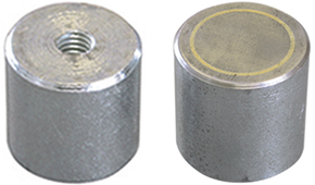 MAGNETI CILINDRICI ALNICO FORO FILETT.NON PASSANTE