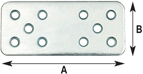 GIUNZIONI ZINCATE DIRITTE PESANTI SIPA ART.111    