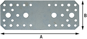 GIUNZIONI ZINCATE PESANTI DIRITTE SIPA ART.394    
