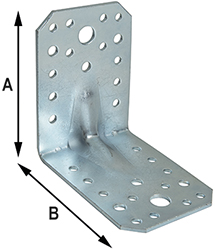 GIUNZIONI ZINCATE PESANTI AD ANGOLO SIPA ART.395  
