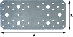 GIUNZIONI ZINCATE PESANTI DIRITTE SIPA ART.396    