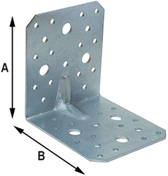 GIUNZIONI ZINCATE PESANTI AD ANGOLO SIPA ART.397  